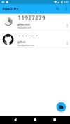 FreeOTP+ screenshot 2