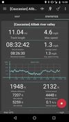 View track statistics