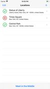 GeoMidpoint screenshot 2