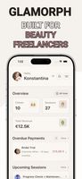 Glamorph helps beauty freelancers organize clients, notes, photos, sessions, payments, and appointments in one simple app.