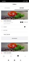 With the option to schedule orders, the eater can schedule orders from an hour to a week before delivery.