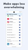 Make apps less overwhelming