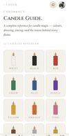Candle Guide — Complete candle colour reference with magical correspondences and intent