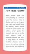 Guidebook - How to Health tips screenshot 1