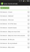 Guitar chords and tabs screenshot 1