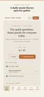 The Daily: ten quick theory questions, a new puzzle every day.