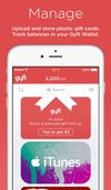 Gyft screenshot 1