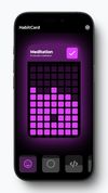 Habit Card: Meditation