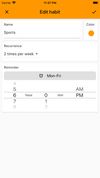 HabitGuru screenshot 2
