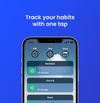 Track your Habits with one tap.