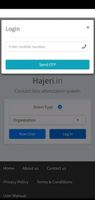 Hajeri: Free Attendance System App screenshot 2