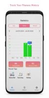History of previous heart rate measurements.