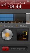 Hindenburg Field Recorder screenshot 1