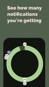 Visual hourly notification clock