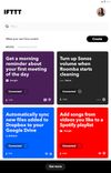 IFTTT screenshot 1