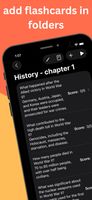 Add flashcards in folders