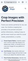 Crop images