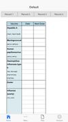 Immunization Log screenshot 3