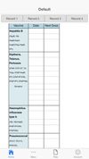 Immunization Log screenshot 2