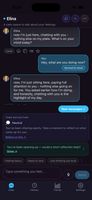 Companion chat — a private space to talk through how you feel, in any of 22 languages.