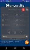 In-App Live Chat SDK Demo screenshot 1