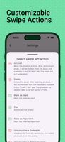 Custom Swipe Actions