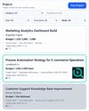 Browse project listings by category, role, time zone, and collaboration mode before starting contact. inclinq lets professionals review real work needs, budget, and collaboration context first, without requiring personal information upfront.