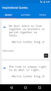 Quotes listing