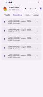 View recordings