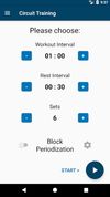 Interval Timer (PFA) screenshot 1