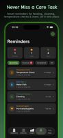 Set smart reminders for feeding, cleaning, temperature checks, and more.