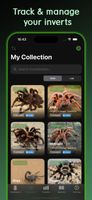 Browse your full collection in a beautiful grid with species tags and status at a glance.