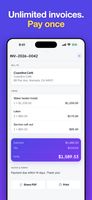 An invoice with line items, tax and totals worked out for you, ready to send as a PDF.