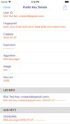 iPGMail screenshot 2