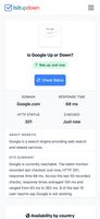 check status