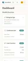 Health Dashboard in a glance
