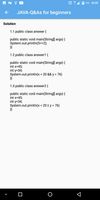 JAVA Q&amp;As for Beginners screenshot 3