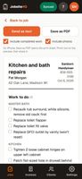 Send the client a summary with photos