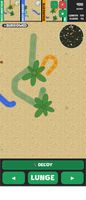 Worm Wars burrow ability to sneak up on your friends. Eat bites off them or swallow them whole head on if you are bigger.