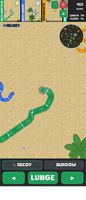Worm Wars eating bugs with different abilities and eating bites off of your frients