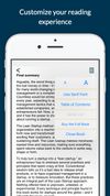 Customizable reading experience 