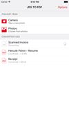 JPG to PDF Converter screenshot 1