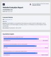 Website report (partial)