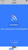 JustVPN screenshot 1