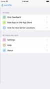 JustVPN screenshot 2