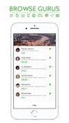 Browse locals (called Kaktus Gurus) in every city