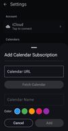 KashCal screenshot 3