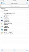 KeePass Touch screenshot 1