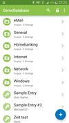 Keepass2Android screenshot 1