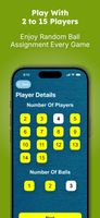 Play With 2 to 15 Players - Enjoy Random Ball Assignment Every Game
